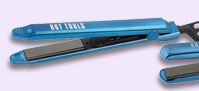 Hot Tools Professional Blue Ice Titanium Flat Iron Mid Size ¾